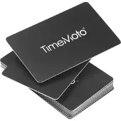 Safescan TimeMoto RF-100, RFID-Karte, Passiv, 125 kHz, Weiß, 25 Stück(e), 85 mm