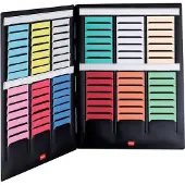 Nobo T-Karten-Planung - 2-teilige Mini-Planer-Mappe, Größe 2, 357 g, 311 mm, 6 mm, 240 mm, 364 g, Schwarz