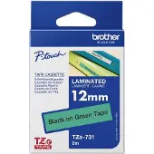 Brother Tze-731 12 Mm 8 M Farbbandkassette