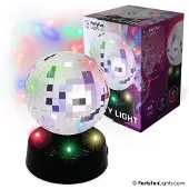 Partyfunlights Spejlkugle lampe Ø: 10cm