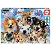 Educa - 500 pcs - Selfie Fun In The Sun Puzzle (017983)