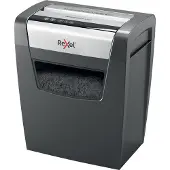 Rexel Momentum X410 Aktenvernichter P4, Partikelschnitt 4 x 28 mm, 23 l, 10 Blatt Schnittleistung, Anti-Papierstau-Technologie, schwarz