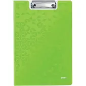 Leitz Klemmmappe Active Wow, DIN A4, PP, mit Klemmbügel, grün