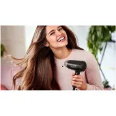 Philips Essential Care 1.200 W, kompakter Haartrockner, Schwarz, Hängeschlaufe, 1,5 m, 1200 W, 220 V