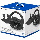 Hori Gaming-Lenkrad "PS5 Wireless Lenkrad: Racing Wheel Apex", schwarz, B:32cm H:29cm T:29cm, Spielecontroller, Offiziell lizenziert von Sony, Gaming-Lenkrad
