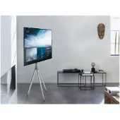 One For All 65' Tripod TV Stand METAL Titanium grey