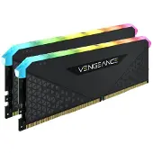 Corsair Vengeance RGB , 16 GB, 2 x 8 GB, DDR4, 3200 MHz, 288-pin DIMM, Schwarz