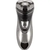 Mesko Herrenrasierer MS2920 3 Köpfe, Trimmer, Netz/Akku, Silber/Grau