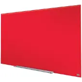 Nobo Diamond Glas magnetische Glastafel rot, 1264 x 711, 1264 x 711 mm, Glas, Horizontal, Fixed, Magnetisch, Anti-Kratz-Beschichtung