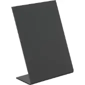 Securit Skilt Securit A7 L-formet Vertikal tavle Frostet sort/blank bagside 5 stk pr sæt,1 sæt
