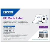 Epson PE Matte Label - Die-cut Roll: 102mm x 51mm, 535 labels, PE, Matte, BS 5609, Epson GP-M831 Epson ColorWorks C7500G Epson ColorWorks C7500 ColorWorks CW-C6500 ColorWorks..., 10,2 cm, 5,1 cm