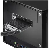 Icy Dock ToughArmor MB834M2K-B, SSD-Gehäuse, M.2, SAS, 32 Gbit/s, Hot-Swap, Schwarz