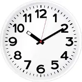 Eurotime 82321 Quarz Wanduhr Weiß
