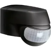ESYLUX MD 120, 12 m, Wand, Schwarz, IP44, 2000 Lux, 2,5 m