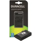 Duracell DRS5964, USB, Indoor Batterieladegerät, Sony NP-BN1, Schwarz, 5 V, 5 V