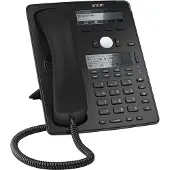 Snom D745, IP-Telefon, Schwarz, Kabelgebundenes Mobilteil, Tisch/Wand, Im Band, Außerhalb des Bandes, SIP-Info, Benutzer