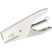 Rapid Retro Classic S51, 15 Blätter, Edelstahl, Weiß, Standard-Clinch, 21/4, Metall, 80 g/m²