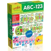 Lisciani Carotina Lernspiel ABC-123: Buchstaben & Zahlen für Kinder 3-6 Jahre