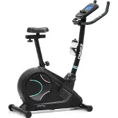 Zipro Ergometer Heimtrainer Flame WM – Bluetooth Fitnessbike kompatibel mit Kinomap & iConsole+ Elektrischer Widerstand Belastbar & USB Ladeport