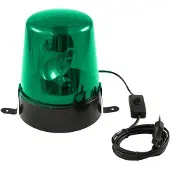 Eurolite LED (RGB) Politilys Grøn Antal pærer: 1