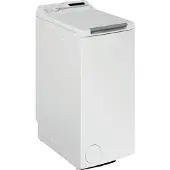 Whirlpool TDLR 65230SS EU/N Washing machine, Free standing, Top loading, Washing capacity 6,5 kg, White
