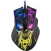 Defender BULLETSTORM GM-928, rechts, Optisch, USB Typ-A, 7200 DPI, Schwarz