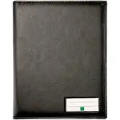 Sigel Einband für Formularbücher EF510, DIN A5, Stifteschlaufe, Einstecktaschen, ohne Inhalt, PU, schwarz