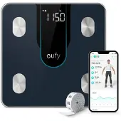 Eufy Smart Scale P2 Pro, Elektronische Personenwaage, 180 kg, 50 g, Schwarz, 0,1 kg, kg, lb, ST