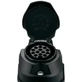 Secorut 30130 Anhænger-stikdåse [Stikdåse 13-polet - 13-polet stik] ABS-plast