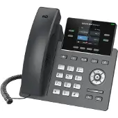 Grandstream Networks GRP2612P, IP-Telefon, Schwarz, Kabelgebundenes Mobilteil, Im Band, Außerhalb des Bandes, SIP-Info, Supervisor, Benutzer, 2 Zeilen