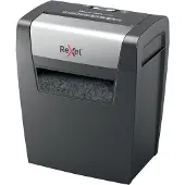 Rexel Momentum X406 Aktenvernichter P4, Partikelschnitt 4 x 28 mm, 15l, 6 Blatt Schnittleistung, schwarz