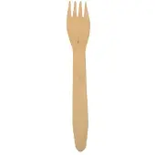 Papstar 86940 Einweg-Gabel Holz (e)