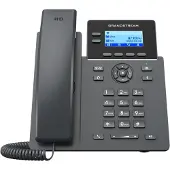 Grandstream Networks GRP2602W, IP-Telefon, Schwarz, Kabelgebundenes Mobilteil, Im Band, Außerhalb des Bandes, LCD, 6,12 cm (2.41")