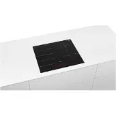 Bosch Serie 8 PXE601DC1E, Schwarz, Integriert, Zonen-Induktionskochfeld, Glaskeramik, 4 Zone(n), 4 Zone(n)