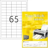 Topstick Etiketter TopStick 38,1x21,2mm (100)