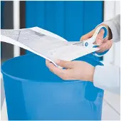 Leitz Papirkurv Leitz Plus 15L WOW blå - (6 stk.)