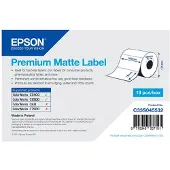 Epson Hochwertiges Mattes Etikett Gestanzt 440 Etiketten Etikett 102x76 Mm