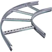 Wibe GROUP B?jning indvendig 90 grader 15 h?jde 55 mm, bredde 600 kabelstiger med b?jning 15 samles med samling 21 El-forzinket