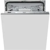 Ariston Hotpoint HI 5030 WEF, Voll integriert, Standardgröße (60 cm), Silber, Tasten, 1,3 m, 1,55 m