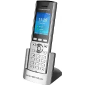 Grandstream Networks WP825, IP-Mobiltelefon, Anthrazit, Tisch/Bank, Antibakteriell, Chemikalienbeständig, Tropfsicher, Wasserdicht, 2 Zeilen, 500 Eintragungen
