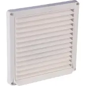 Wallair N32812 Lamelgitter Plastic Passer til rørdiameter: 12.5 cm