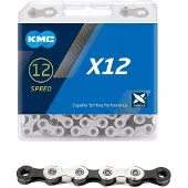 Kmc X-12 Kette 12-fach 126 Glieder silber/schwarz