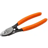 Bahco Kabelabisolierzange Mit Pvc-beschichteten Griffen Für Kupfer-und Aluminiumkabel 160 Mm