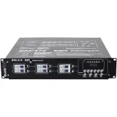 Eurolite 70064120, 6 Kanäle, Schwarz, Tasten, 2U, 19 Zoll, AC