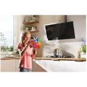 Gorenje G400 Dekorativ Kaminhaube, 90 cm, 608 m³/h, Abluft/Umluft, B, A, C, 63 dB