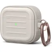 Ginza.se AirPods 3 Armor Case Stione, Hülle, Silikon, Beige