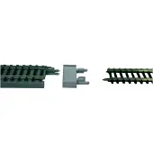 ROKUHAN 7297414 Z Rokuhan spor (med ballast) Skinnesamleled 2 stk