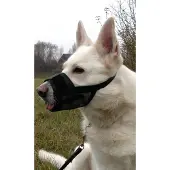 Dogman Dog Muzzle Black Nylon S Snout Size 20-25cm