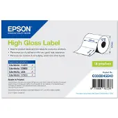 Epson High Gloss Label - Die-cut Roll: 102mm x 76mm, 415 labels, Glanz, ColorWorks C7500G ColorWorks CW-C6500 ColorWorks CW-C6000Pe ColorWorks CW-C6000Ae..., 10,2 cm, 7,6 cm, 1 Stück(e), 113 mm