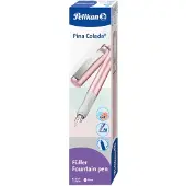 Pelikan Füller Pina Colada rose metallic 1+1 TP/FS blau Faltschachtel